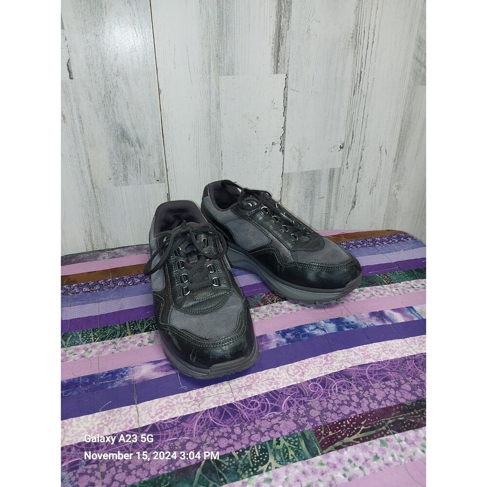 Joya Tina II Dark Grey Leather Comfort Shoes Womens sz EUR 39 / US 8 / UK 5.5